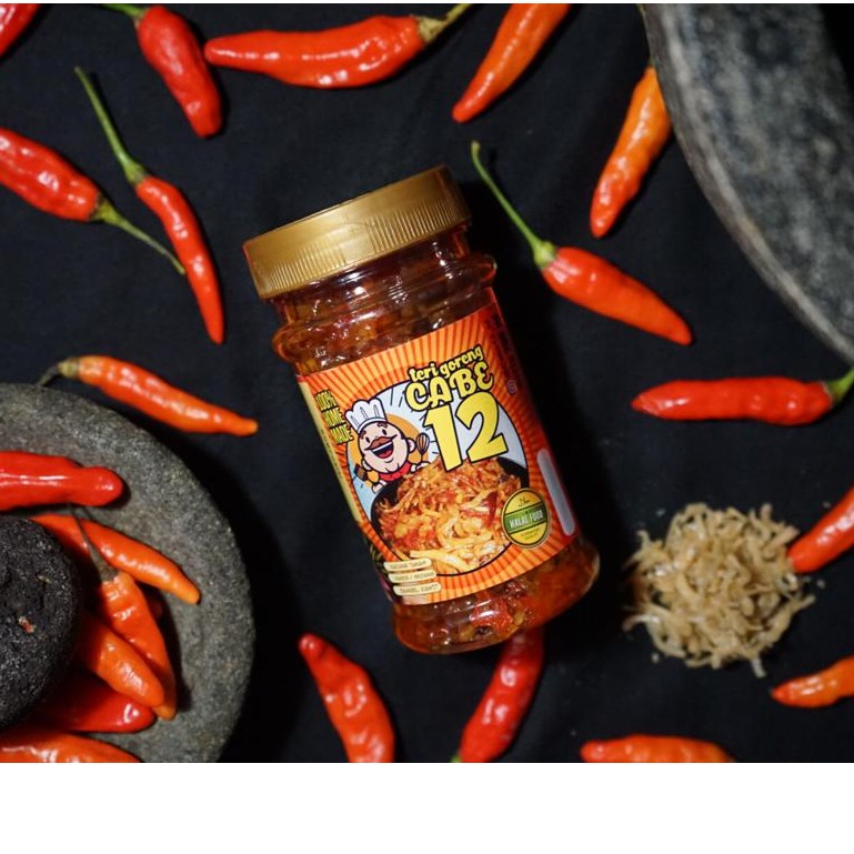 

Sambal Teri 200ml Cabe12_ID