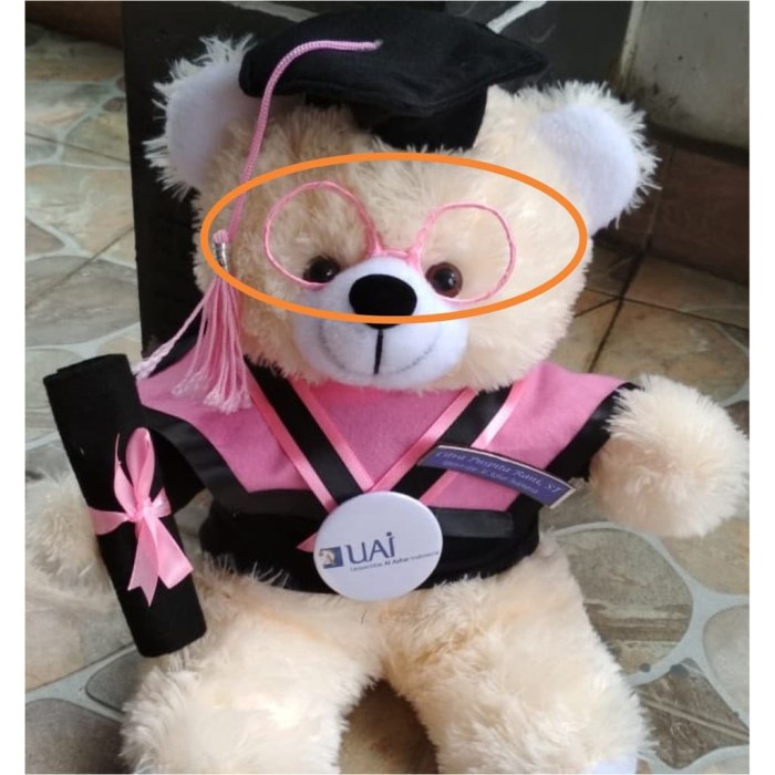 Sash-Selempang- Asesoris Tabung Piagam, Selempang Nama, Bunga, Kacamata Box Mika - Tabung Piagam