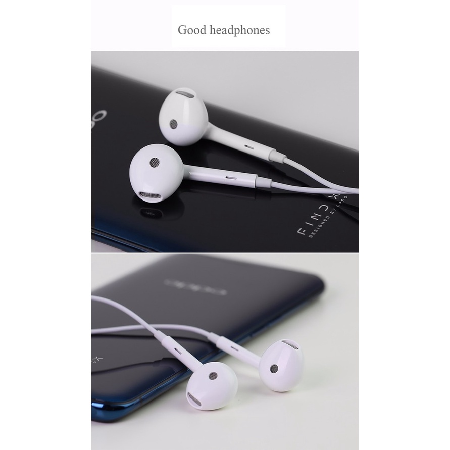 Headset Oppo R9 R11 Support All Tipe Hp / Headset Branded