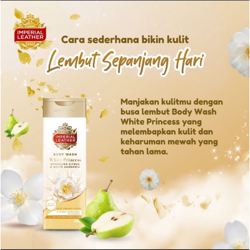 Jual Cussons Imperial Leather Body Wash White Princess Ml Shopee