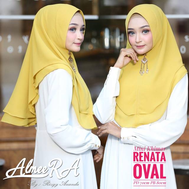 KHIMAR RENATA OVAL ORI ALMEERA BY RA