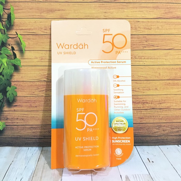 Wardah UV Shield Active Protection Serum SPF 50 35 ml / Wardah UV Shield