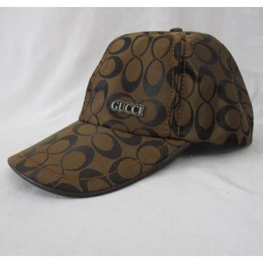 Topi Fashion Gaya / Topi Import GUCCI Warna  + Pengatur Ukuran Kepala