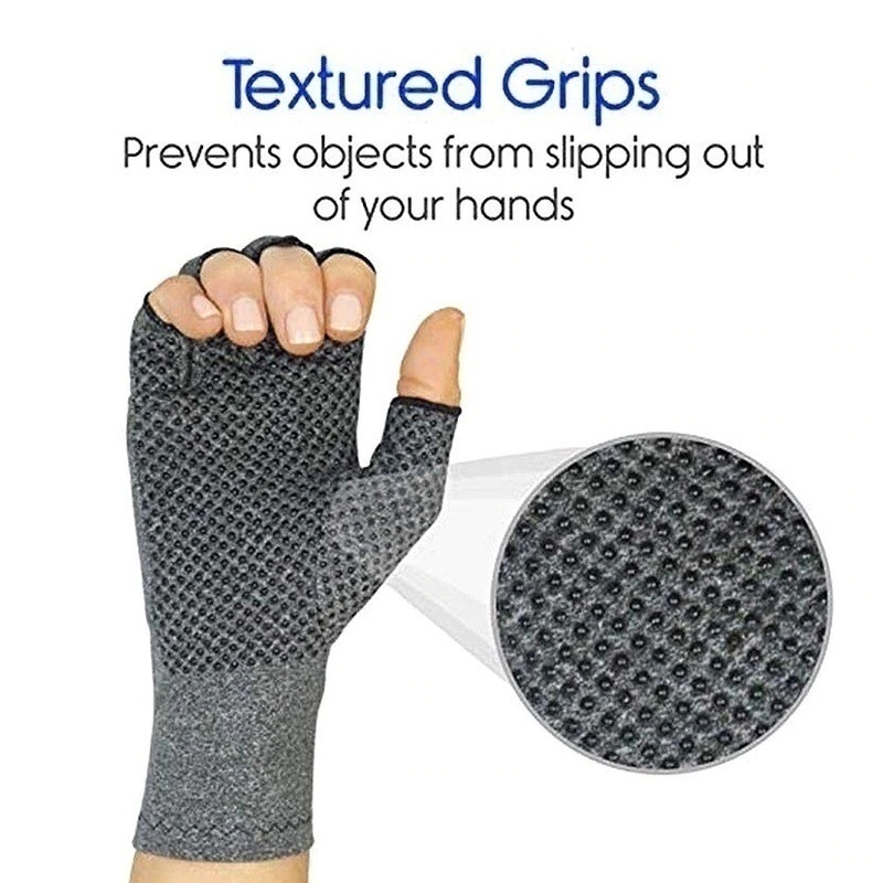 Sarung Tangan Terapi Arthritis Glove Therapy Comfortable - AY337 - Gray