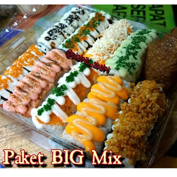 

Paket BIG Mix by Oishii Sushi ---Termurah---