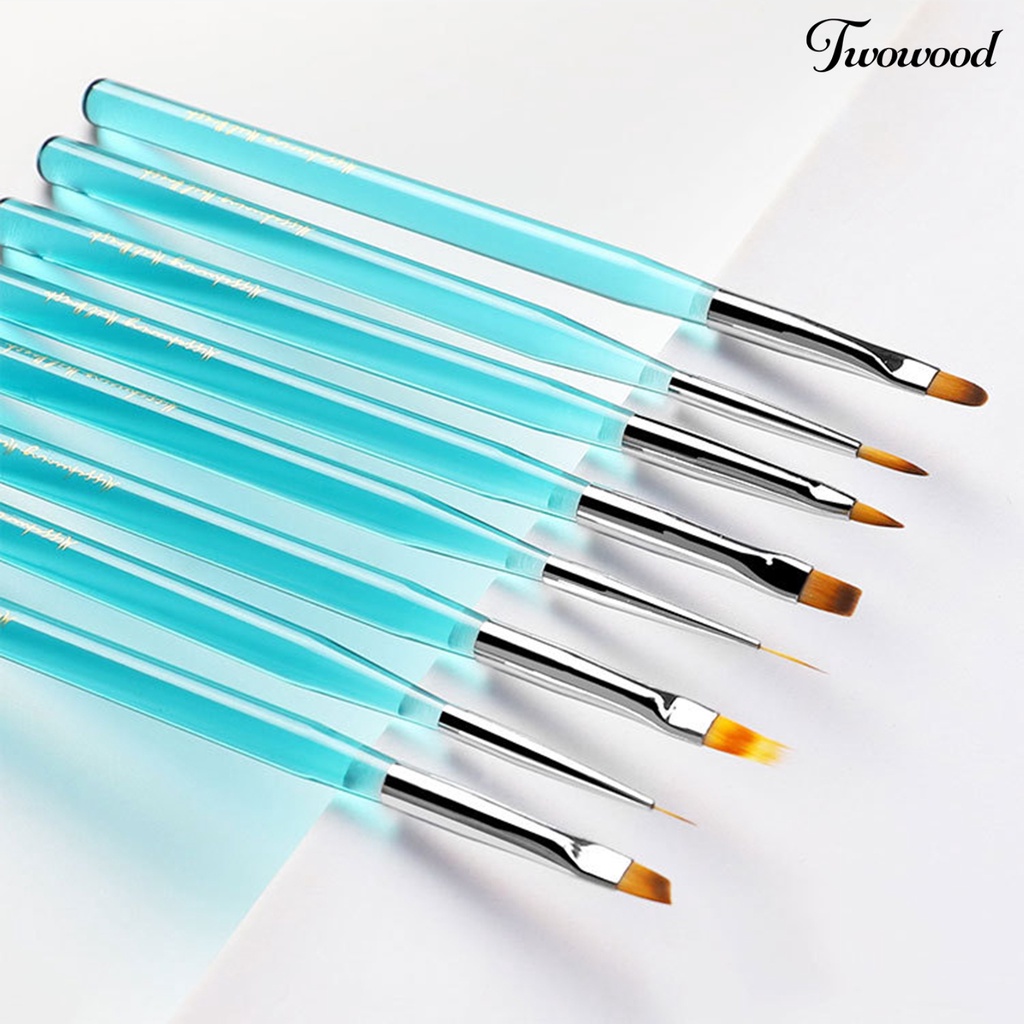 Brush Nail Art Bahan Nilon Non slip Untuk Manicure