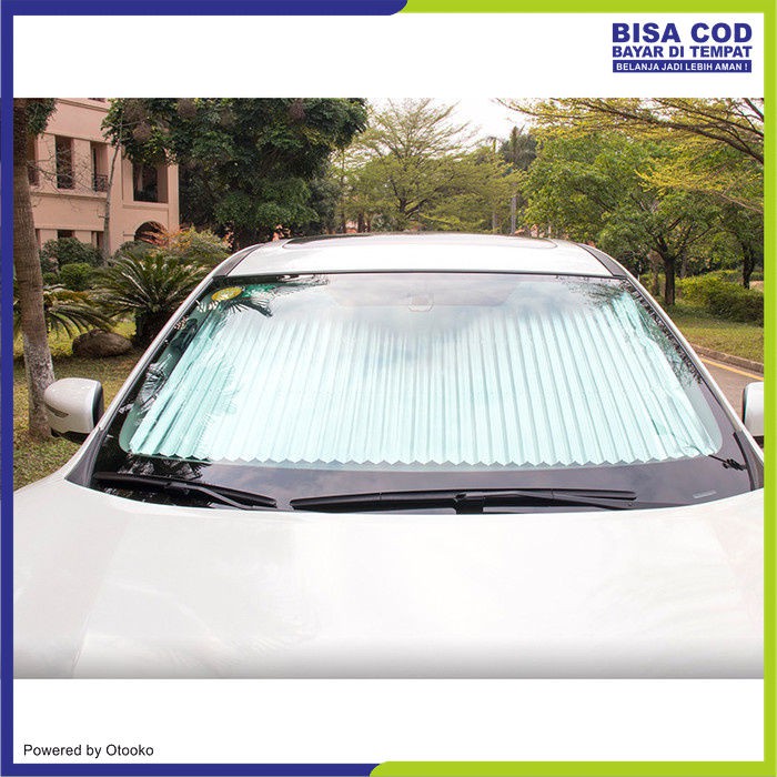 Sun Shield Sunshield Telescopic Mobil Sunshade Kerai lipat automatis