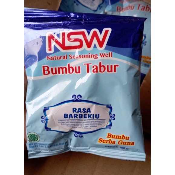 

PROMO!!! Bumbu tabur barbekiu nsw 100g