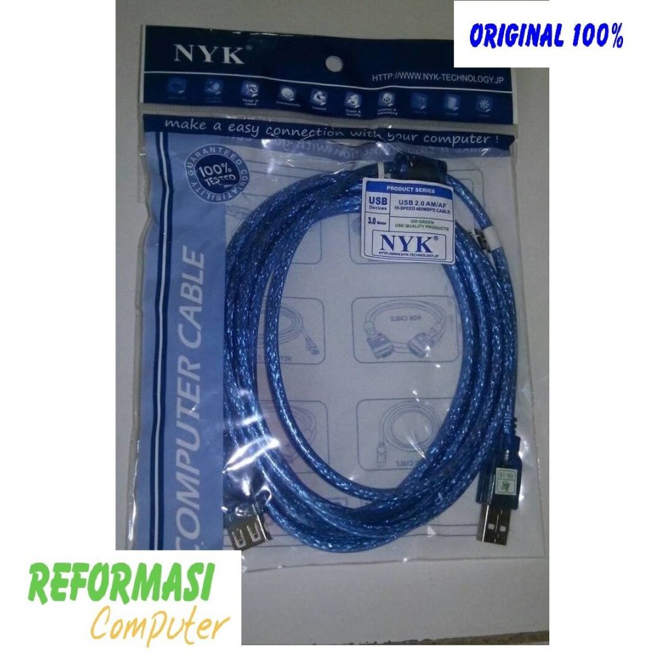 Kabel Usb Male Female 1,5m / Perpanjangan Usb / Usb Extender Extention