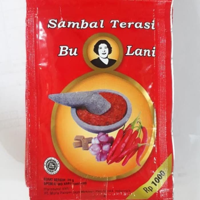 

Sambal Sachet Bu Lani 1 Renceng Isi 10pcs Sambel Bumbu Instant Bumbu Pedas Makanan Pedas