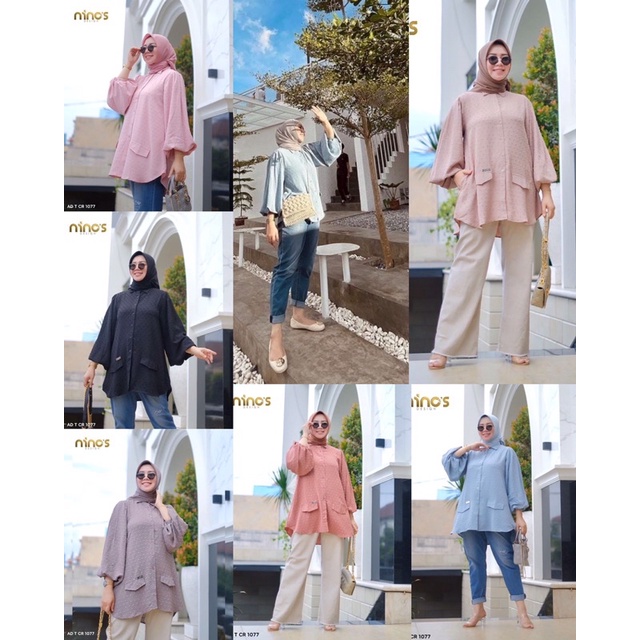 TUNIK TERBARU DARI NINOS DESIGN ORI AD T CR 1077