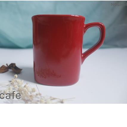 MUG KERAMIK CANGKIR KERAMIK GELAS KOPI MUG UNIK MUG NESCAFE RED FOR SOUVENIR KADO HADIAH