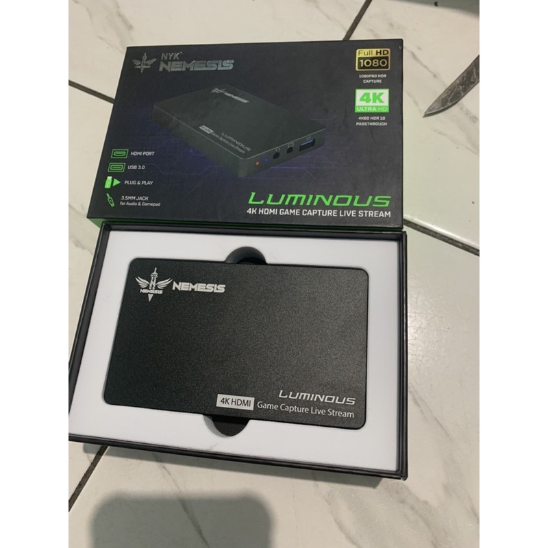 NYK Nemesis LUMINOUS HGC-08 - HDTV Capture Card Recording