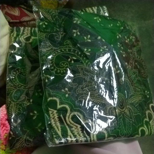 ( 1kg=5pcs) Kemeja Batik Lengan Pendek Batik Parang Peksi  Batik Solo Seragam Batik Kerja