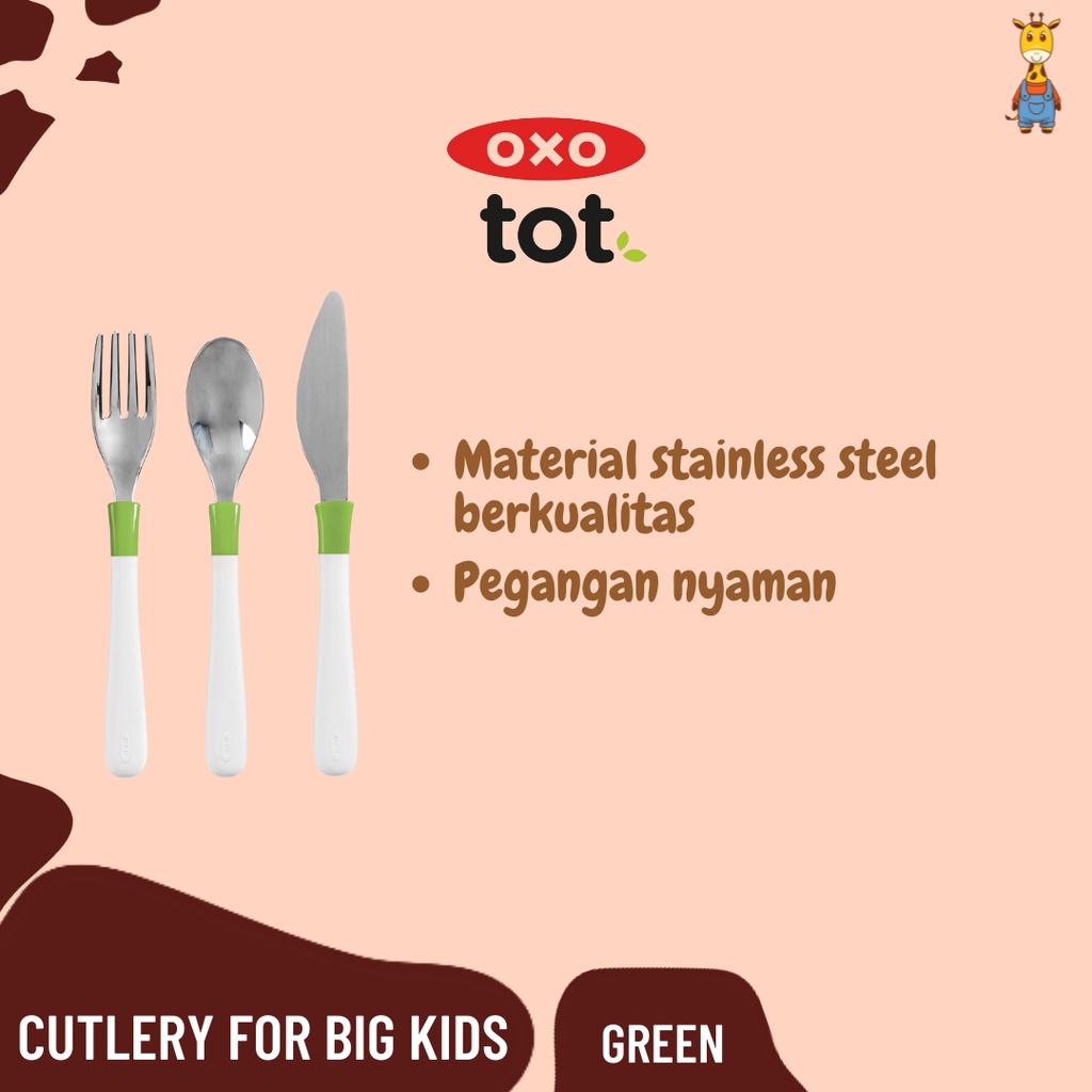 OXO TOT Cutlery For Big Kids