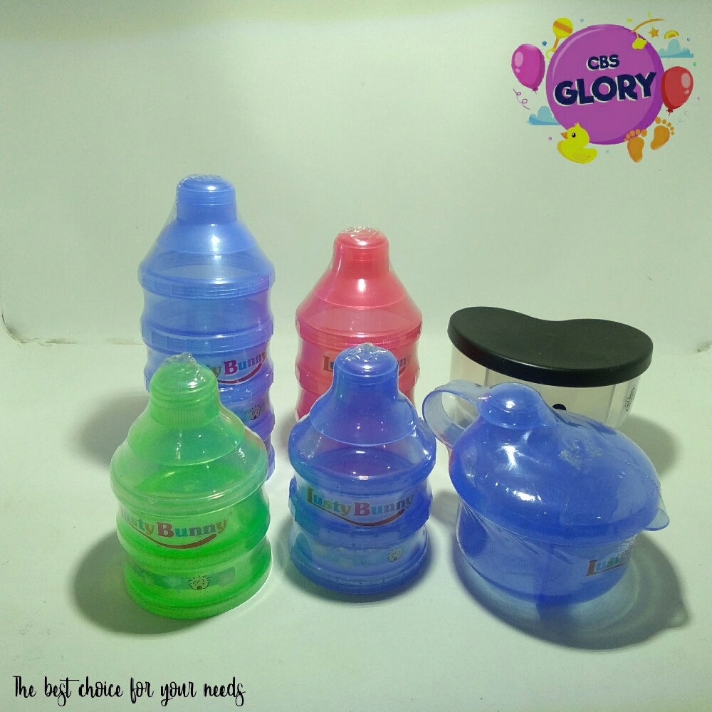 Tempat Susu Bubuk LustyBunny/Container Susu Bubuk/Wadah Susu Bubuk/Milk Powder Container