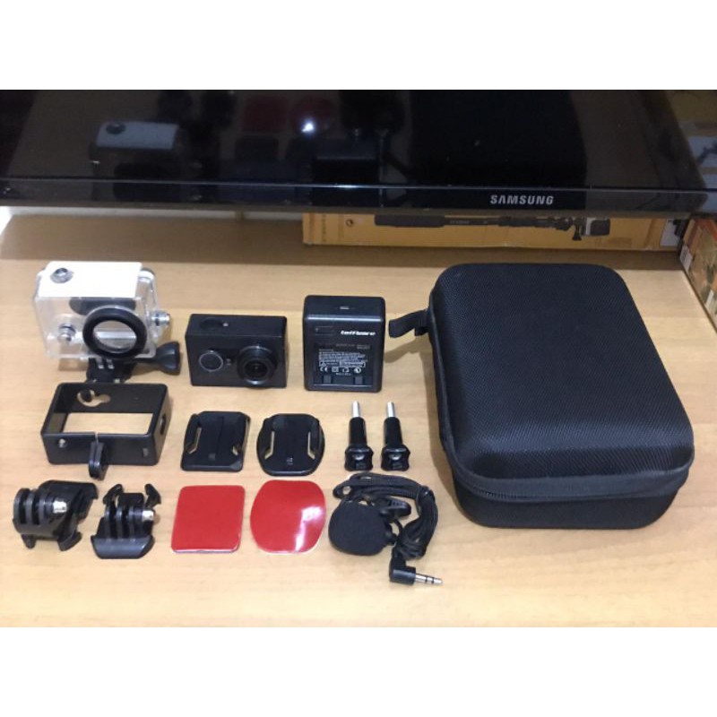 PAKET MOTOVLOG LENGKAP XIAOMI YI ACTION CAM MIC EXTERNAL PAKET NGVLOG YICAM MOD MIC EXTERNAL