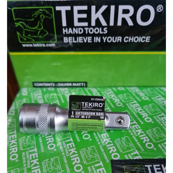 TEKIRO SAMBUNGAN SOCK / TEKIRO EXTENTION BAR 1/2 × 3 INCH