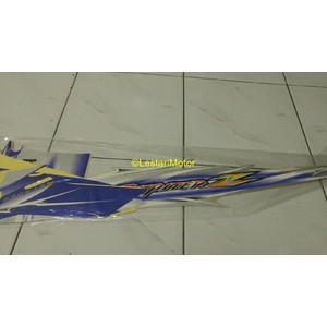 Stiker Motor / Stripping body Jupiter Z 2008 Biru