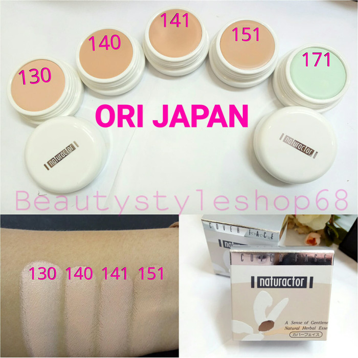 Naturactor Cover Face Foundation ORI JAPAN - 151