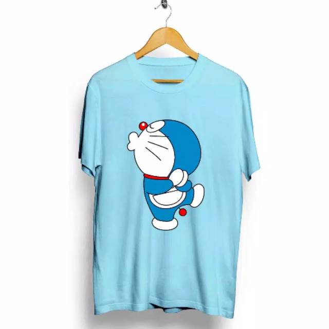 Fourfashion Kaos Pria / Kaos Distro Dora Monyonk Blue CN04