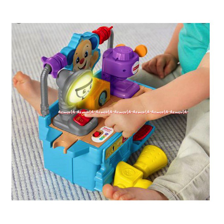 Fisher Price Busy Learning Tool Bench Mainan Bayi Balita