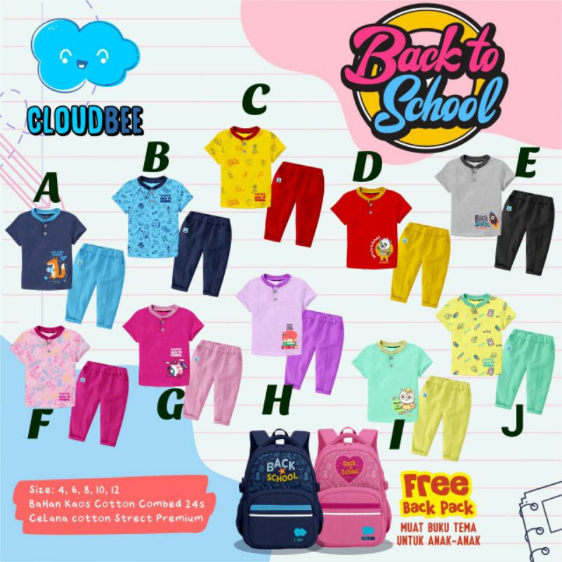 SET CLOUDBEE BACK TO SCHOOL