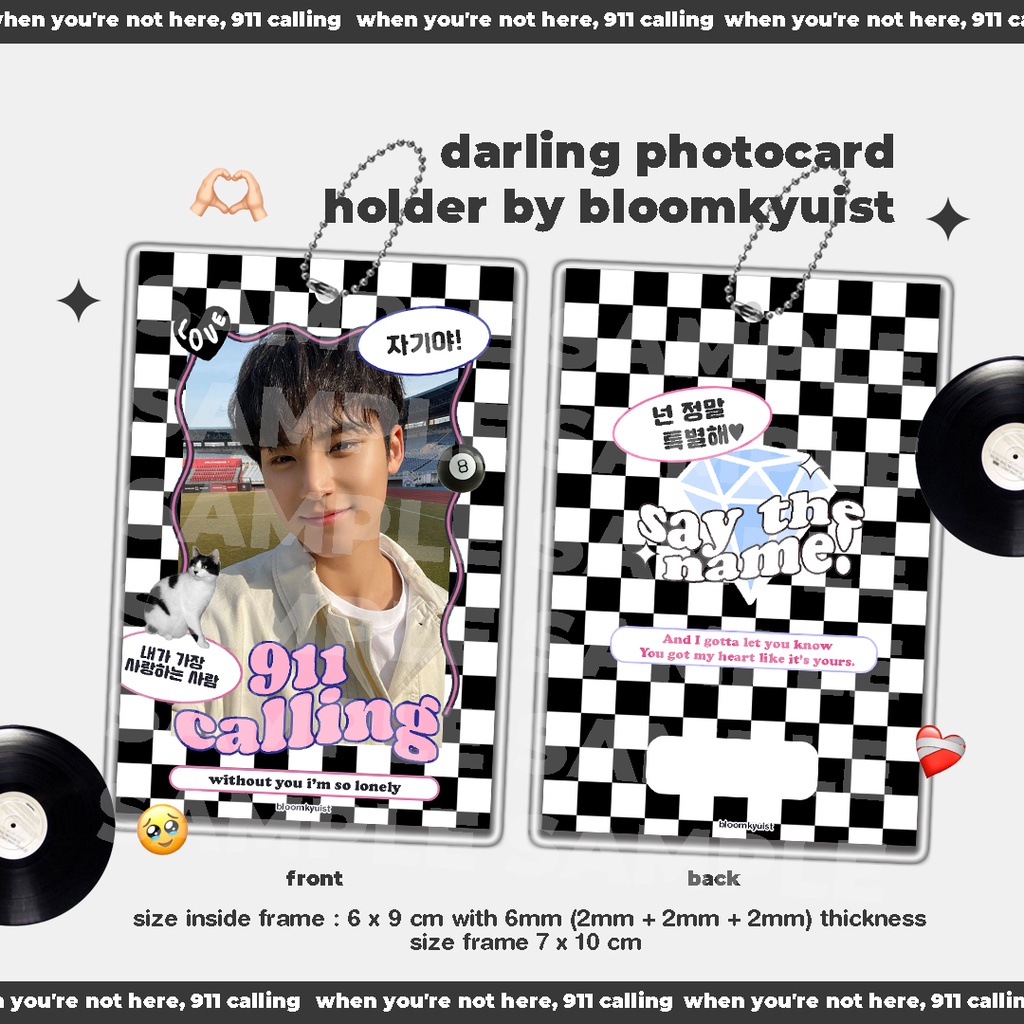 Seventeen Darling Photocard Holder