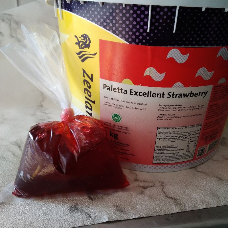 

Selai Strawbery - Paletta Excellent Starwbery 250 gr ( Repack)