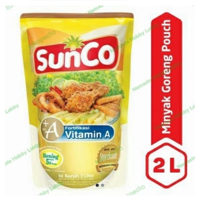 

Minyak sunco 2 ltr