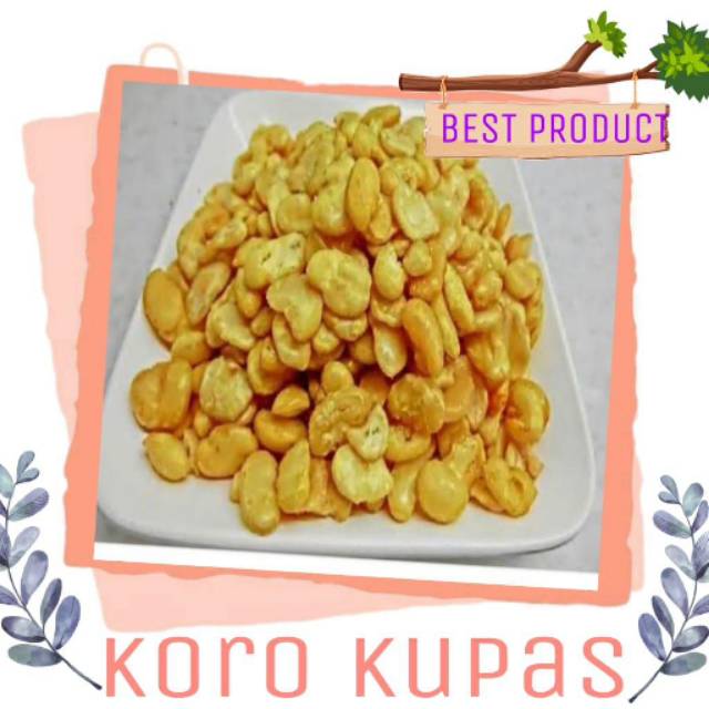 

Kacang koro kupas 500 gram
