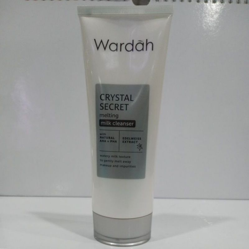 Wardah white secret pure brightening cleanser