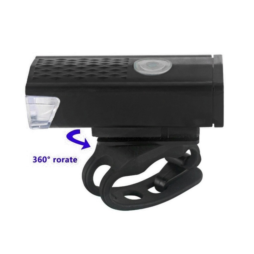 Lampu Depan Sepeda LED Rechargeable Bike Front Light