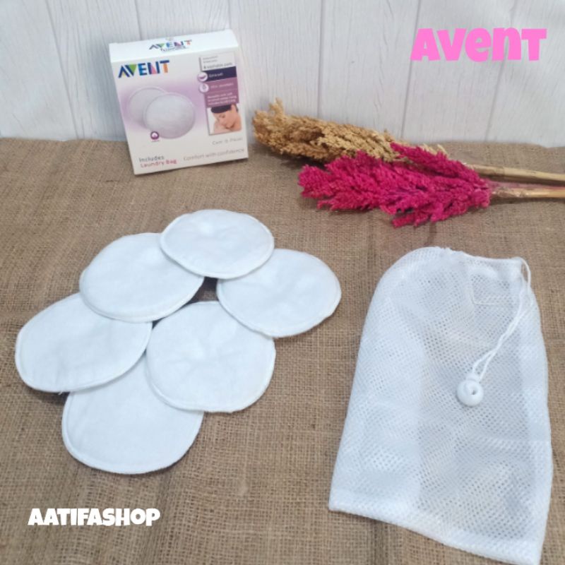 Breast Pad Avent Washable | Dacco Mama Pad Mamapad Breast Pad | Breastpad cuci ulang | Breastpad sekali pakai