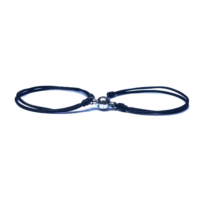 GELANG MAGNET COUPLE GELANG TALI HITAM