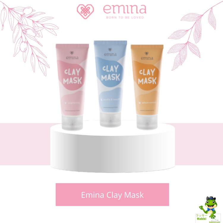 ❣️Rakkistore99❣️Emina Clay Mask 60ml (100% Original)