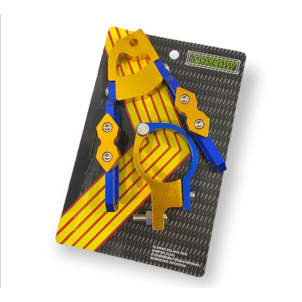 KLEMAN V CNC MOSCOW KLEM BREKET SELANG REM MODEL V TWOTONE 2TONE 2T KLEMAN SELANG REM VARIASI MOTOR TWO TONE CNC MOSCOW UNIVERSAL SEMUA MOTOR PNP BEAT VARIO NMAX MIO KLX CRF JUPITER FU NINJA VIXION CBR R25 R15 KLEMAN BREKET SELANG REMCNC CAPITAN JEPITAN