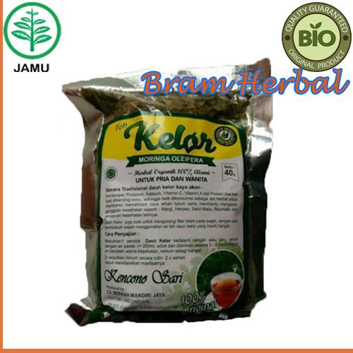 

[Paket 3 pcs] Teh Daun Kelor Curah/Serbuk Kencono Sari