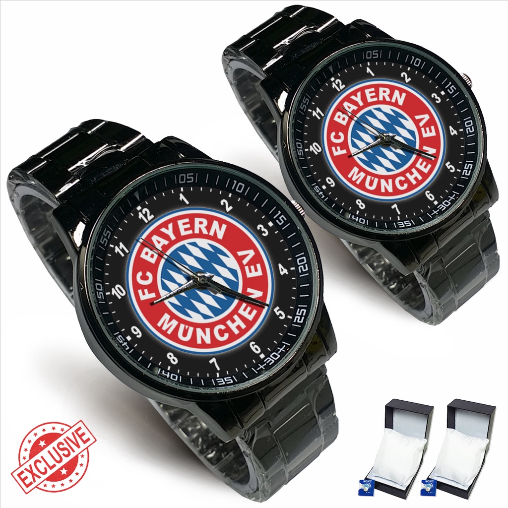 Jam Tangan Rantai Couple FC BAYERN MUNCHEN - 1 (Special)