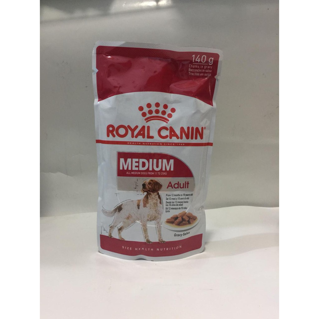 Royal Canin Pouch Medium Puppy  140gr Makanan Anjing  RC