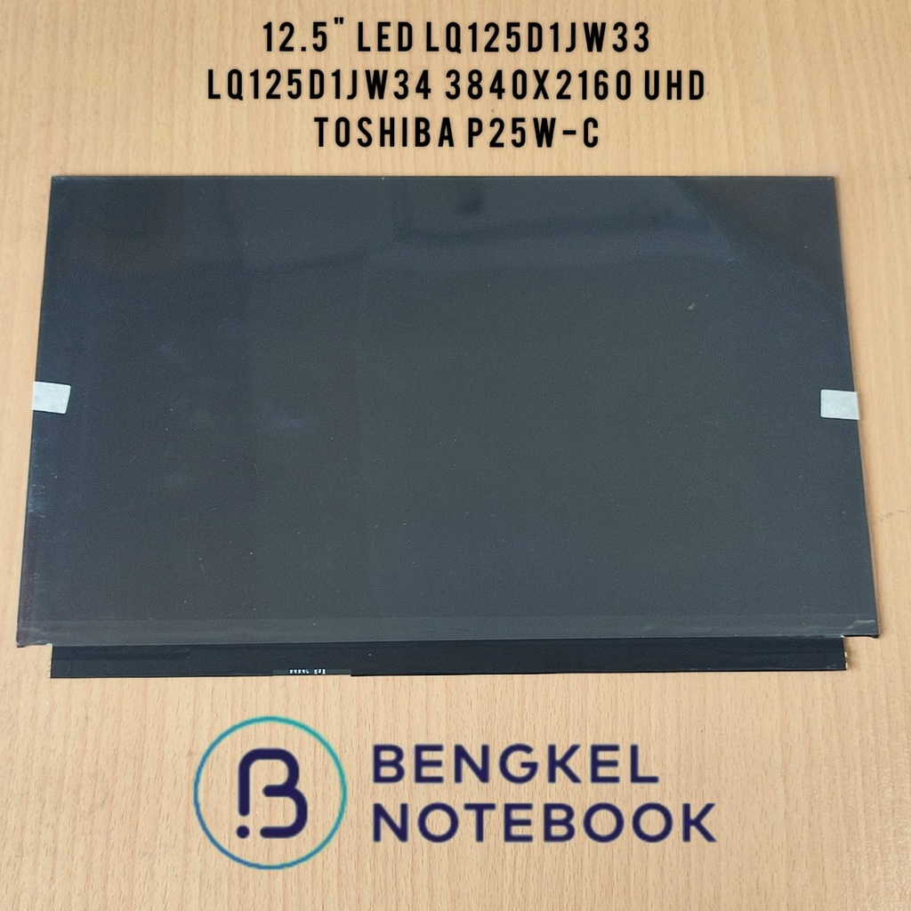LCD 12.5&quot; LED LQ125D1JW33 LQ125D1JW34 4K 3840X2160 UHD Toshiba P25W-C