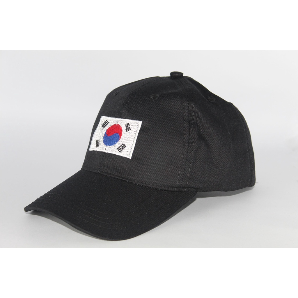 tOPI Baseball Termurah/Topi Korea/Topi bendera korea import/Topi bahan katun