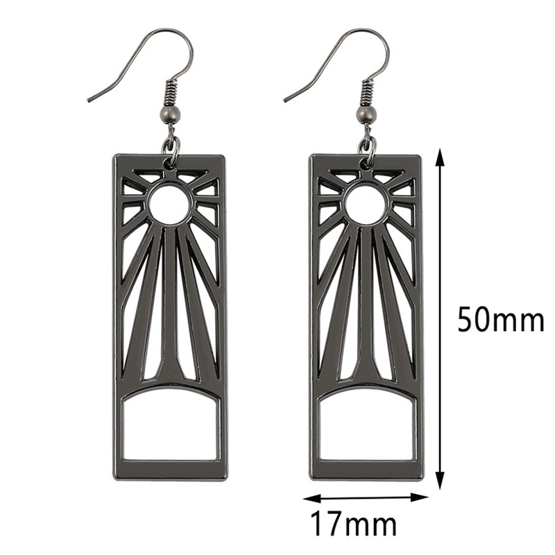 Anime Demon Slayer Kimetsu No Yaiba Kamado Tanjirou Cosplay Tanjiro Earrings Cosplay Props Accessories Party Birthday Gift