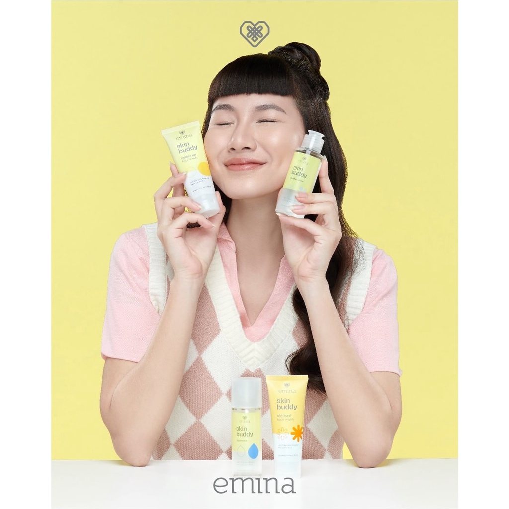 ✿ELYSABETHME✿ ˜”*°• emina •°*”˜. Emina Skin Buddy Dot Burst Facial Wash sabun cuci muka untuk remaja