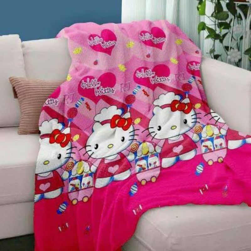 selimut bulu karakter SELIMUT BULU