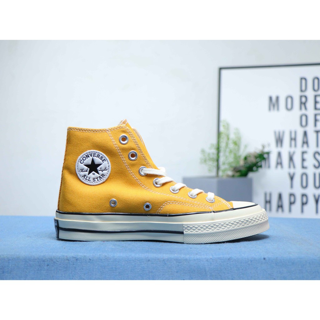 converse shoes yellow men's