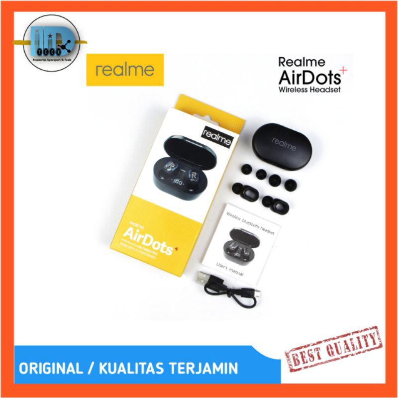 Hensfree Bluetooth Headset Bluetooth Wireless Bluetooth AirDots Realme AirDots