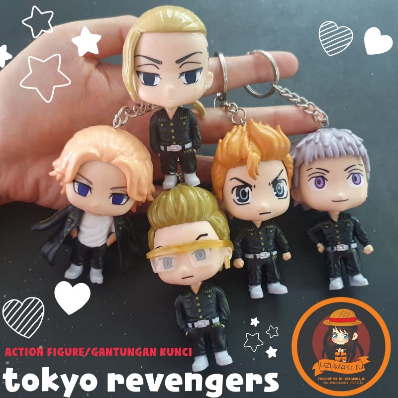 action figure/gantungan kunci anime tokyo revengers