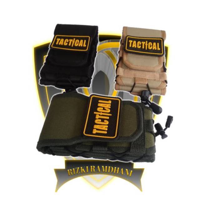 SARUNG HP TACTICAL HIJAU ARMY