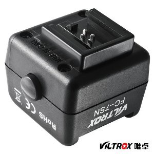 Jual VILTROX FC 7SN Hot Shoe Adapter Wireless Flash Controller Diskon